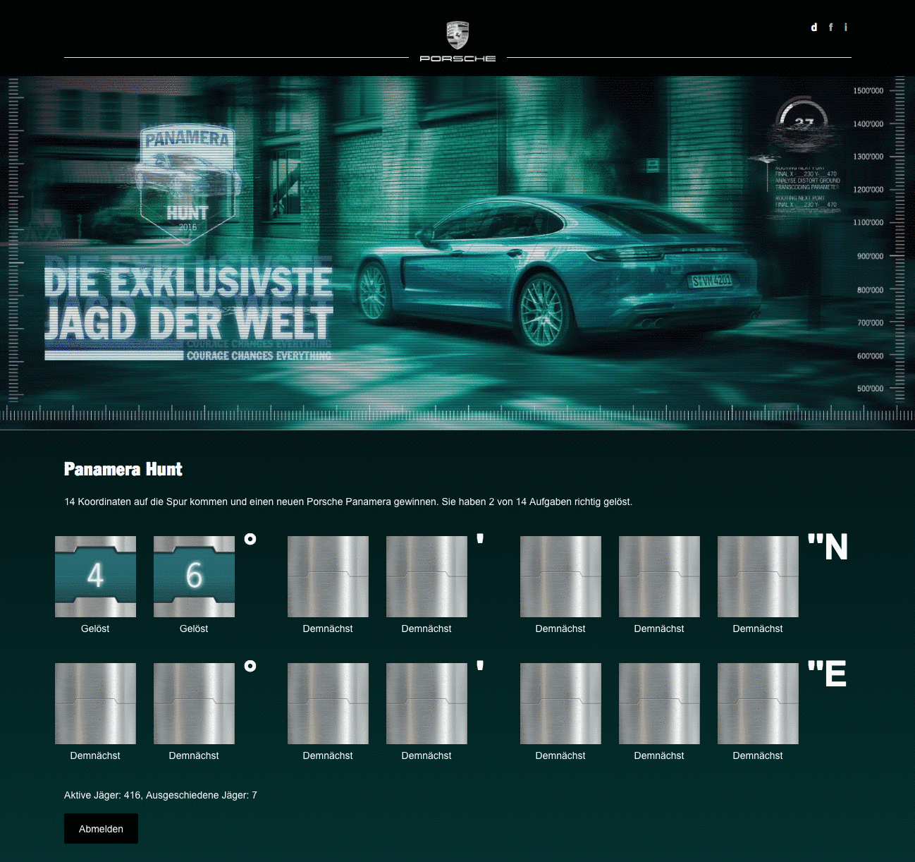 Porsche Panamera Hunt